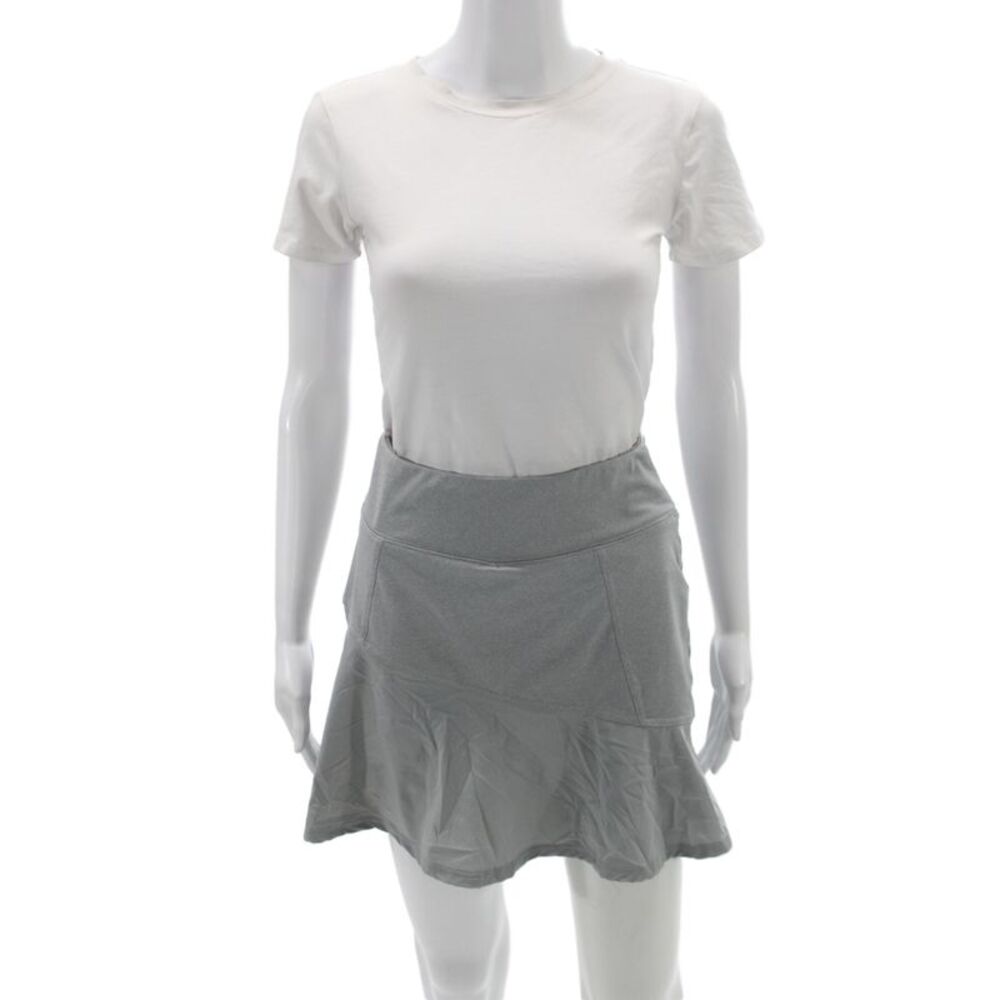 GG Blue Women Athletic Gray Skort Mini Polyester Pull On Size S